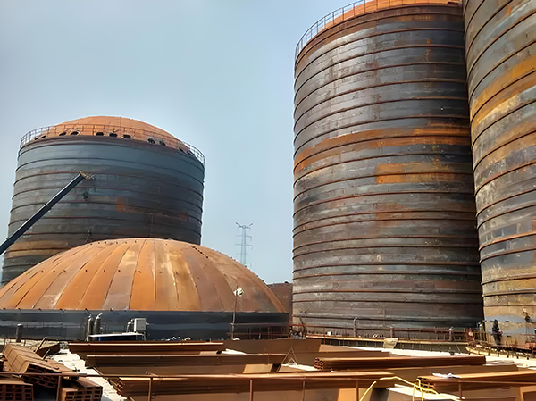 北仑焦粉钢板仓